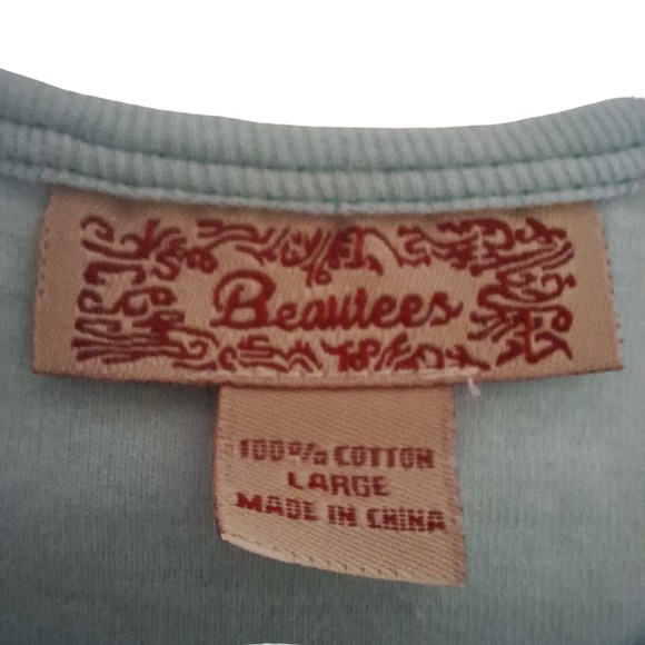 Beautees two-piece short-sleeved heart print hoodie and solid tank top set - Picture 13 of 14